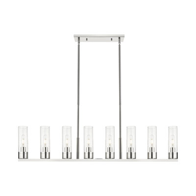 Luminaire suspendu 6 lumières avec abat-jour Scherer