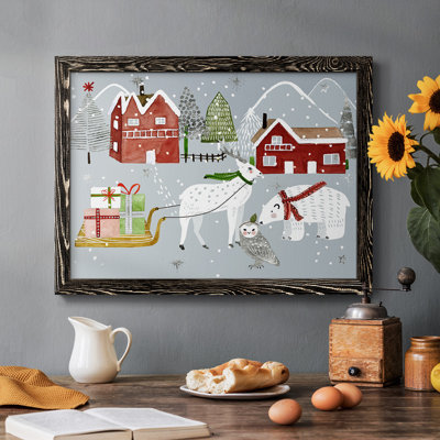 «Stars Abd Snowflakes Collection A», peinture encadrée sur toile