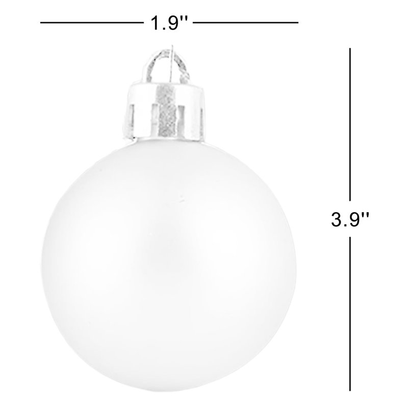 Mini-boules de Noël incassables de 3 cm, décoration de fête, 24 pièces, argent, Vert