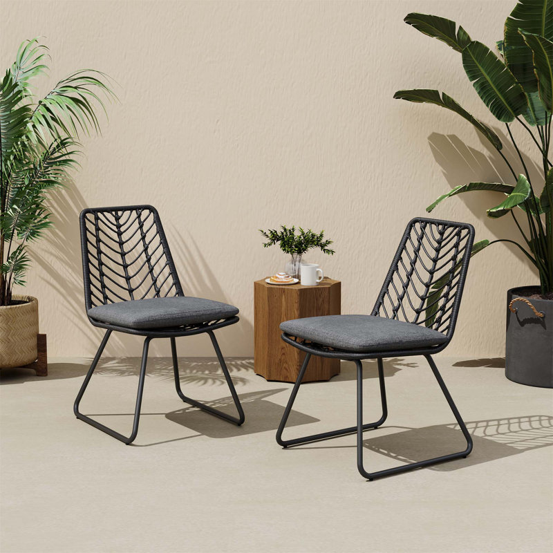 CHAISE, 2PCS avec 2 coussins
