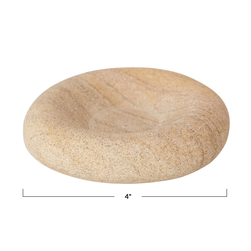 Sandstone Organic Shaped Incense Holder