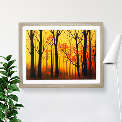 XH1022-984X A Sumptuous Autumn Forest - Single Picture Frame Print