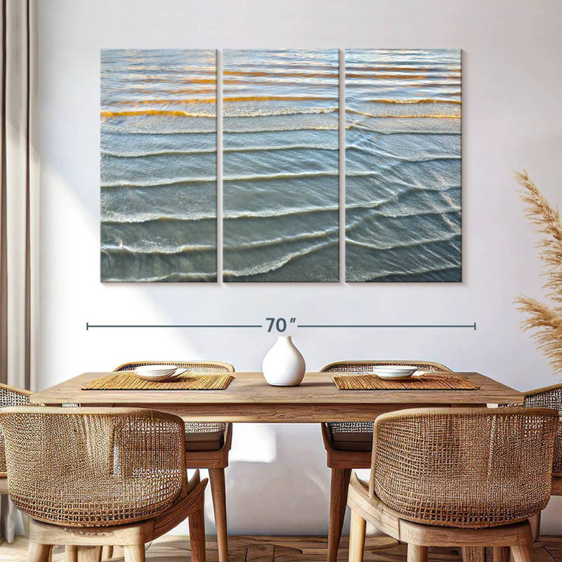 Gillard Tidal Abstract, 42" H x 65" W