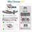Light Gray Egg Rocking Chair With Ottoman, All-Weather Wicker Lounge & Cushions-839681002-839681001
