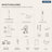 Dual Showerheads Digital Shower System, 12" Ceiling Mount Rainfall Shower Faucet with Handheld Shower-89015408