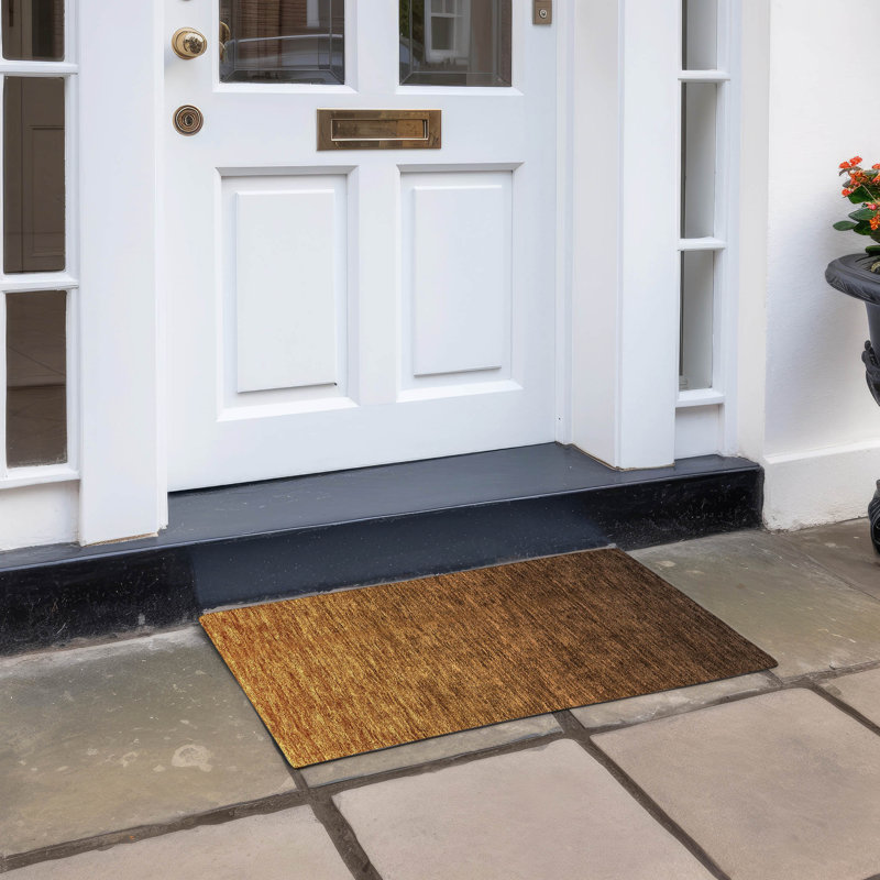 Tapis intérieur / extérieur Yuleimi, Rectangle 1 pi 8 po x 2 pi 6 po