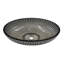 Modern Luxury Wall-mounted Vanity With 60" Solid Surface Top And Oval Glass Vessel Sink-103554948