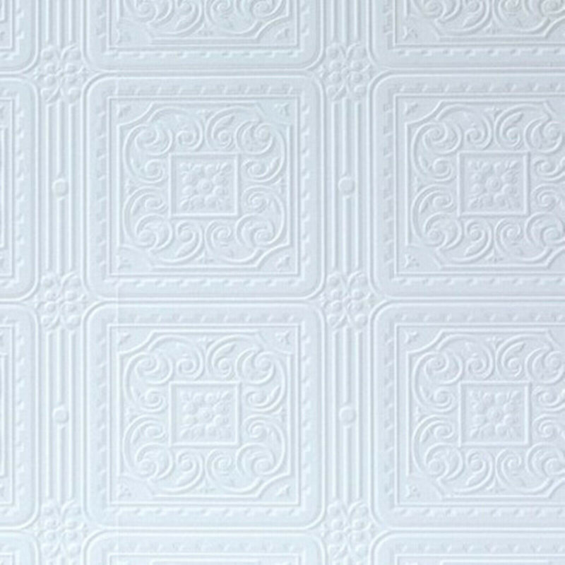 Anaglypta Luxury Paintable Textured Wallpaper Ornate Tile Embossed Wallcovering RD80000