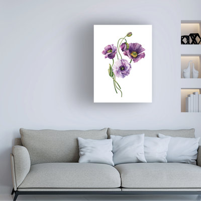Bolog Incado Lavender Lisianthus Canvas Art