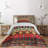 Ethnic Rustic Chevron / Zig Zag Coverlet-732009518