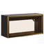 Armoire de rangement murale à grande capacité pour support à épices, garde-manger suspendu noir avec porte rabattable pour une efficacité accrue