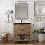 Contreplaqué de meuble-lavabo 30 po avec 2 tiroirs (LPB01030IMO-BL9075BK)