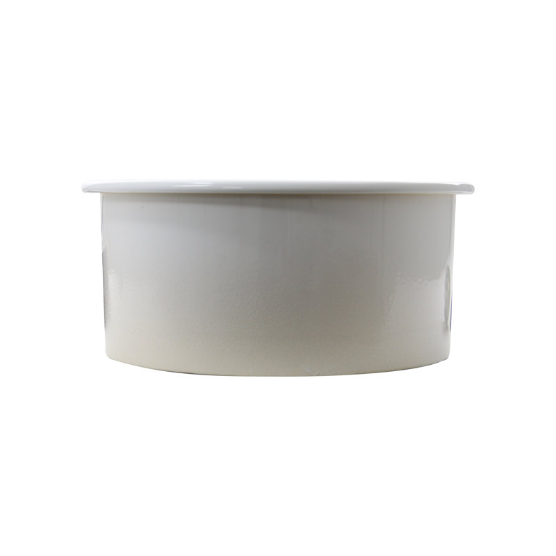 Hyannis 17.75'' L Single Basin Kitchen Sink, White