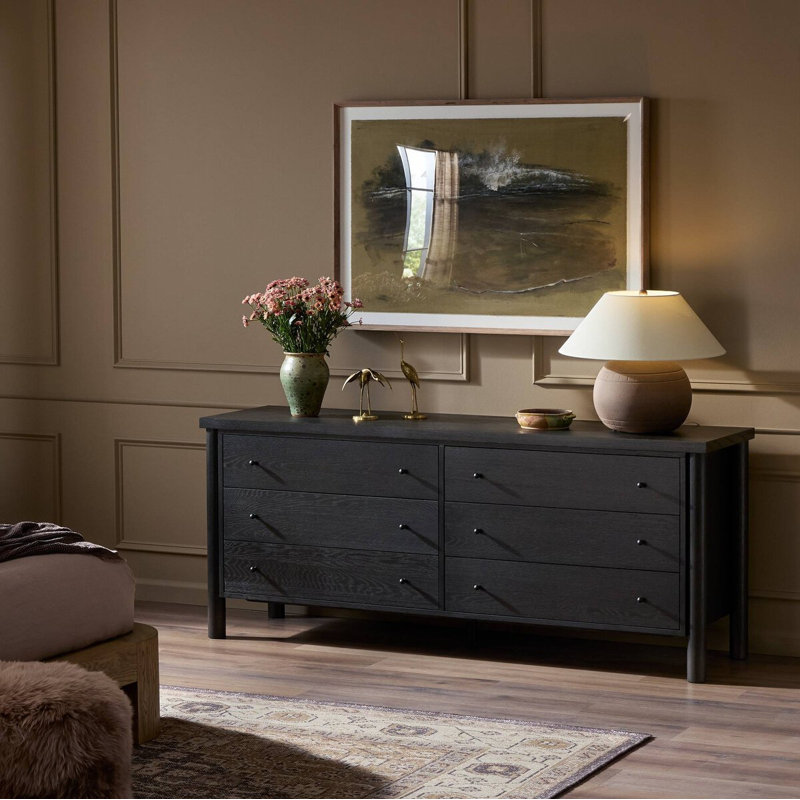 Roark 6 - Drawer Dresser, Brown