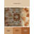 Machine Washable Elkton Arepas Global Inspired Block Print Rug in Beige – Beige Binding-119852664