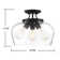 Breena Glass Semi Flush Mount