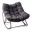 Rattan-Woven Metal-Framed Rocking Chair With Cushion-1054163892-1054163893