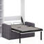 Lit escamotable Verlina avec canapé et tablettes-1229199934