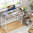 51''W Reversible Desk with Drawers-1717267281