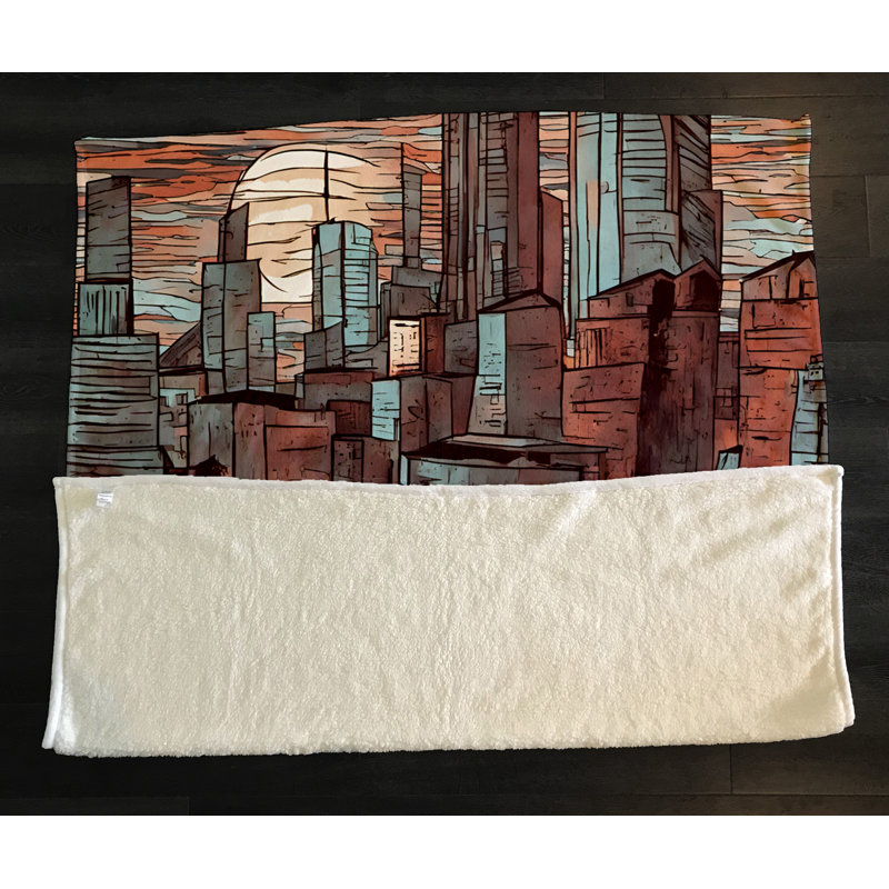Throw Blanket, 51" W x 60" L
