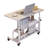 Home Office Portable Rolling Desk on Wheels Adjustable Height Mobile Computer Desk for Small Space Small Standing Desk-725099605-725099604