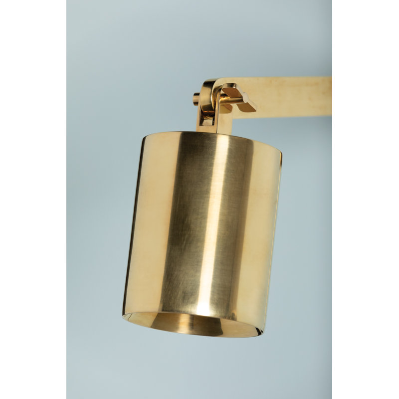 HIGHGROVE Plug-in Sconce by Mark D. Sikes, Aged Brass