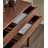 33.46" Walnut colour Rectangular Solid Wood Console Table-107235915