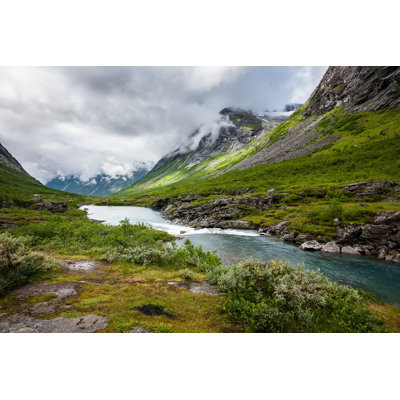 Erkan, Norvège, campagne - Photographie sur toile tendue