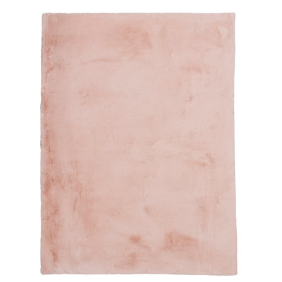 Tapis en fausse fourrure de lapin Jalissia