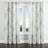 Country Farmhouse Window curtains - Floral Soft Bamboo Grommet Curtain - 1 Panel-1060919788-1060919791