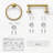 Celestine 2 - Piece Bathroom Hardware Set-99127139