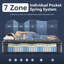 Matelas hybride à ressorts ensachés 12 po avec mousse à mémoire de forme-636362868-636362869