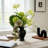 Artificial Flowers With Vase