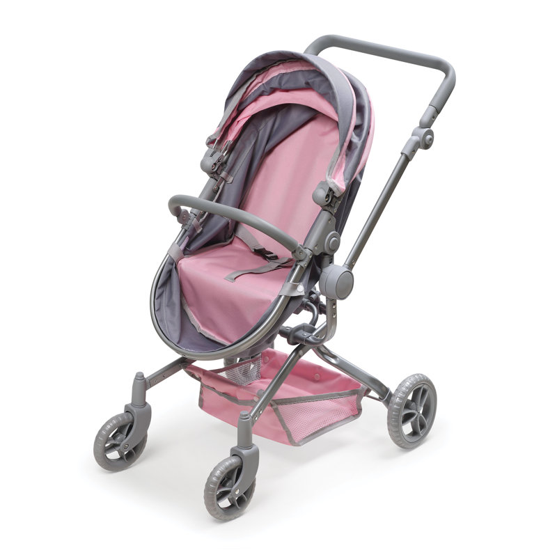 Daydream Multi-Function Single Doll Pram and Stroller