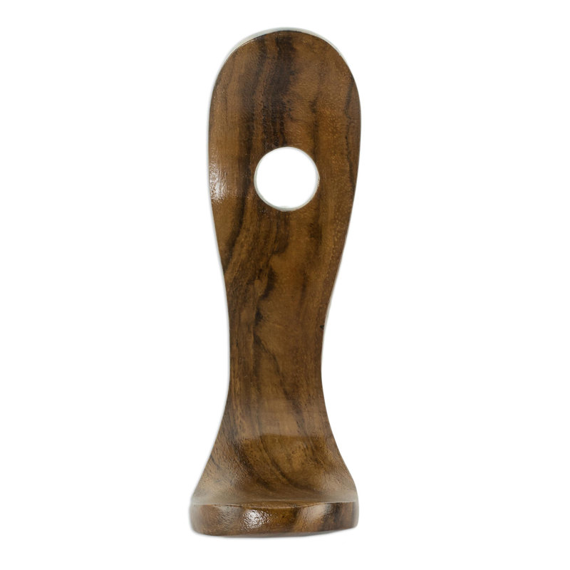 Porte-bouteilles en bois fait à la main George Oliver
