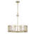 Newlin 5 - Light Steel Dimmable Drum Chandelier-732996591