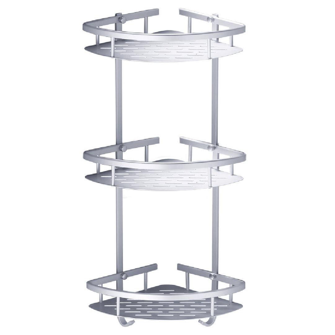 Rebrilliant Dorwarth Free-standing Stainless Steel Shower Shelf