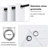 2 Thick Panels Room Darkening Blackout Curtains, Thermal Insulated Block Out Light Grommet Drapes-110070674-110070664