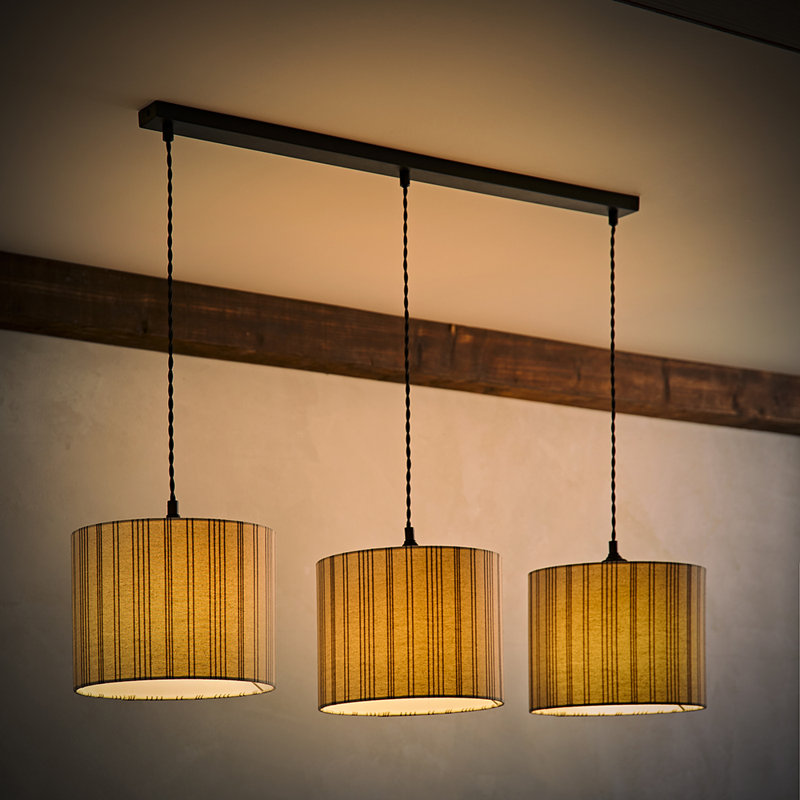 3 - Light Matte Black Pendant