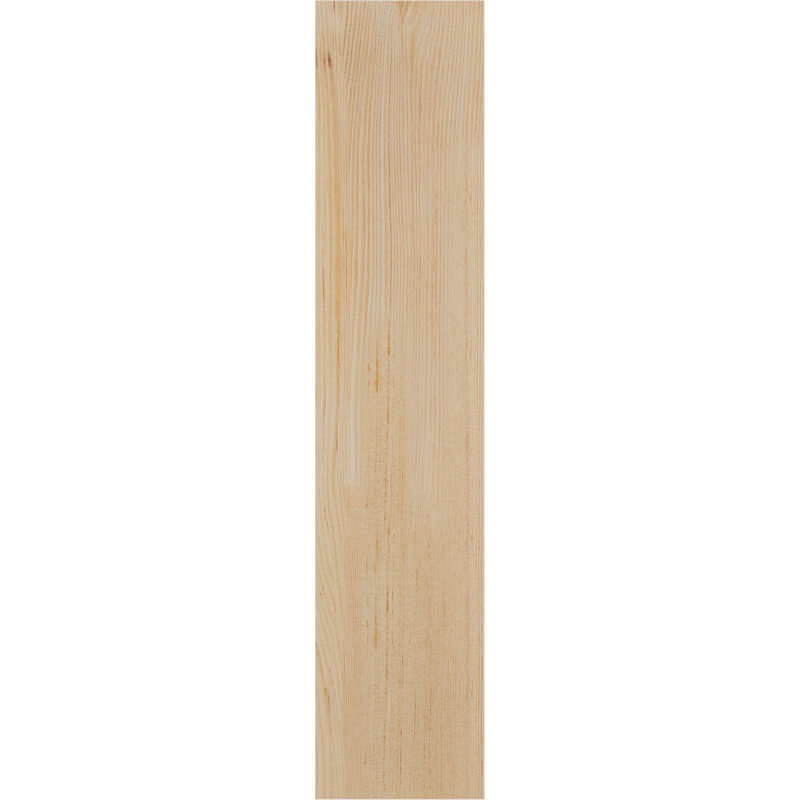 Mediterranean Corbel w/Backplate, 26" H x 5.5" W x 10" D, Douglas Fir, Smooth