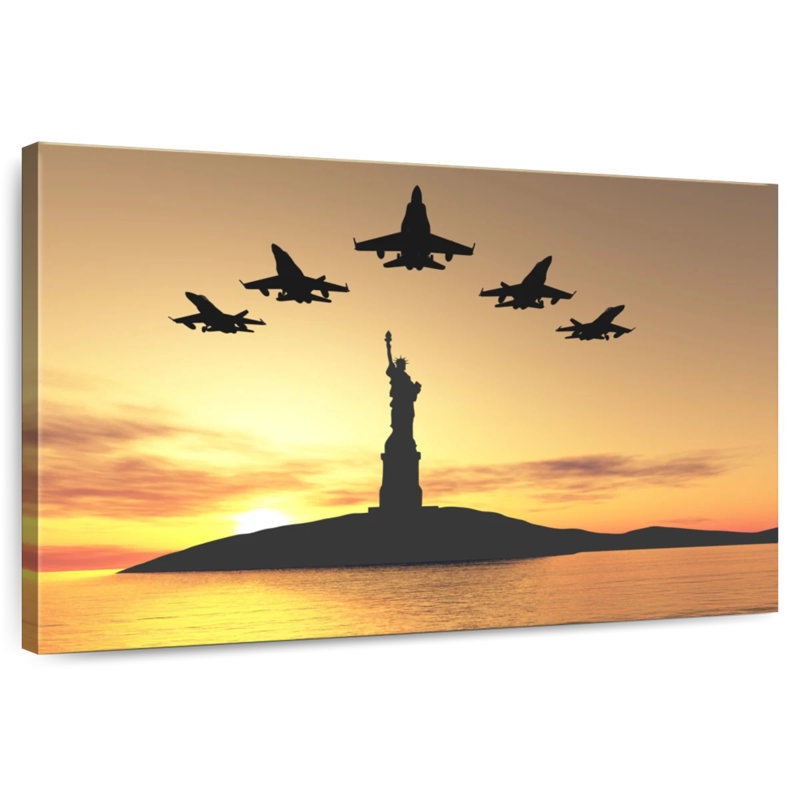 Mait NYC Air Force, 30" H x 45" W