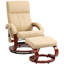 Fauteuil inclinable avec repose-pieds HOMcom