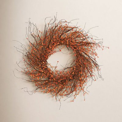 26" Handcrafted Berry Thanksgiving Wreath