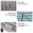 7.8' W Outdoor Trash Can Storage, Storage Shed For 3 Trash Cans Tools, Waterproof Garbage Bin Shed