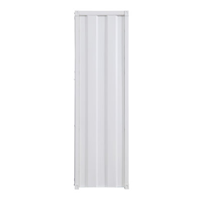 Blue Wardrobe With Full-Length Container Lock
