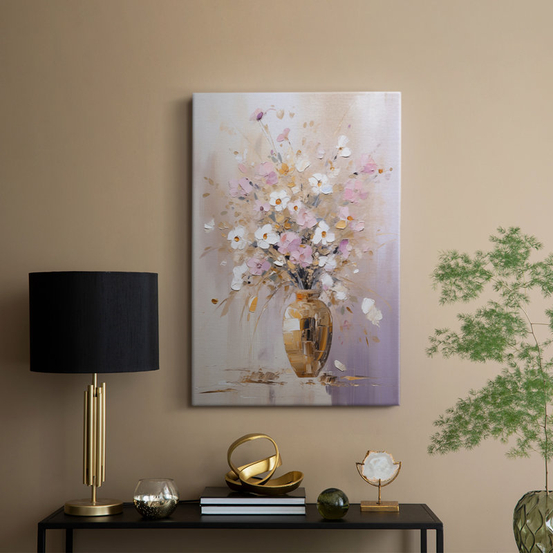 FLORAL Series CECLXXI-Gallery Cavas, H 12 po x l 8 po