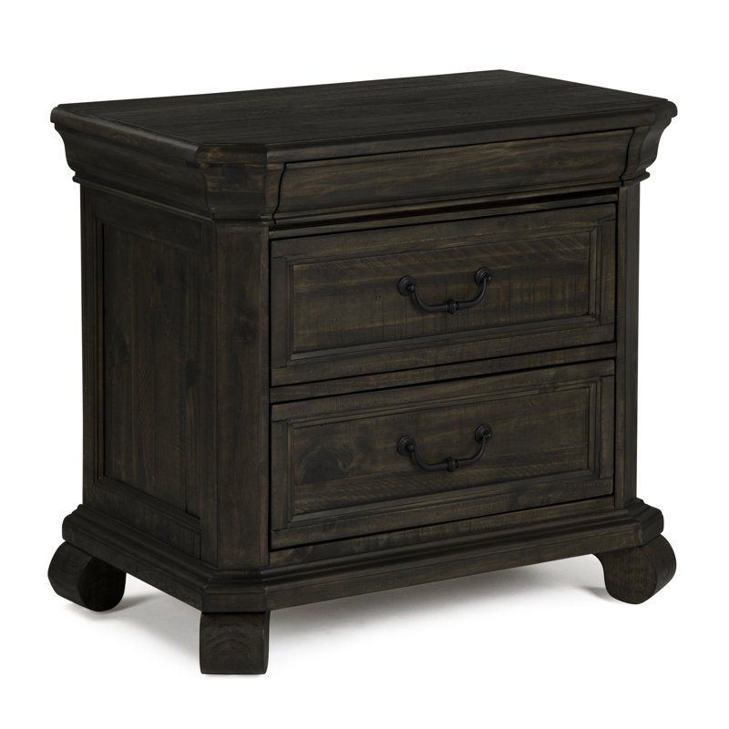 Ellsinore 30'' W Solid Wood Nightstand
