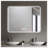 Bathroom Mirror With Led Lights Front And Backlit