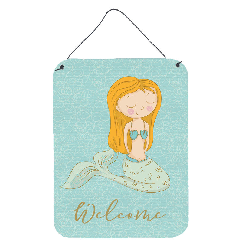 Décoration murale "sirène welcome" prints