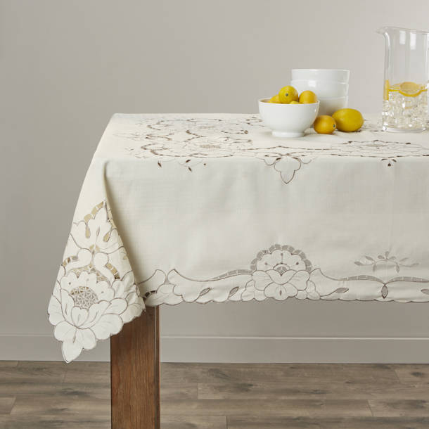 Ophelia & Co. Mendivil Rectangle Floral Polyester Tablecloth & Reviews ...